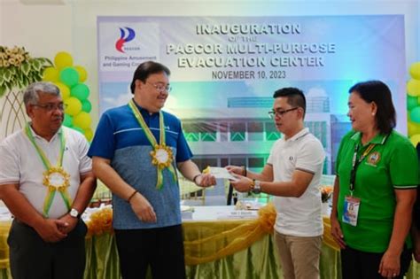 Catarman, Northern Samar gets its first evacuation facility.